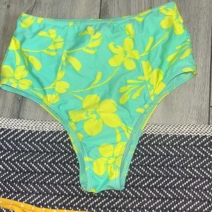 Roxy high waisted swimsuit bottoms